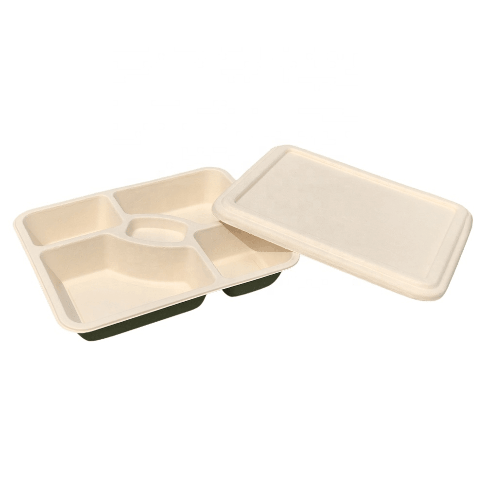 100% Biodegradable Bamboo Fiber Tray Lid - ninobamboo