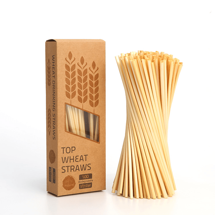 100pcs 20cm Natural Wheat Straw Environment Friendly And Degradable Straw  Creative Disposable Cold Coffee Juice Small Straws - Bar Accessories -  AliExpress