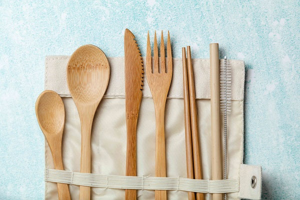 The Ultimate Biodegradable Bamboo Cutlery Set for Your Next Trip