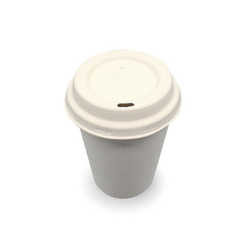 100% Organic Bagasse Coffee Cup 12oz