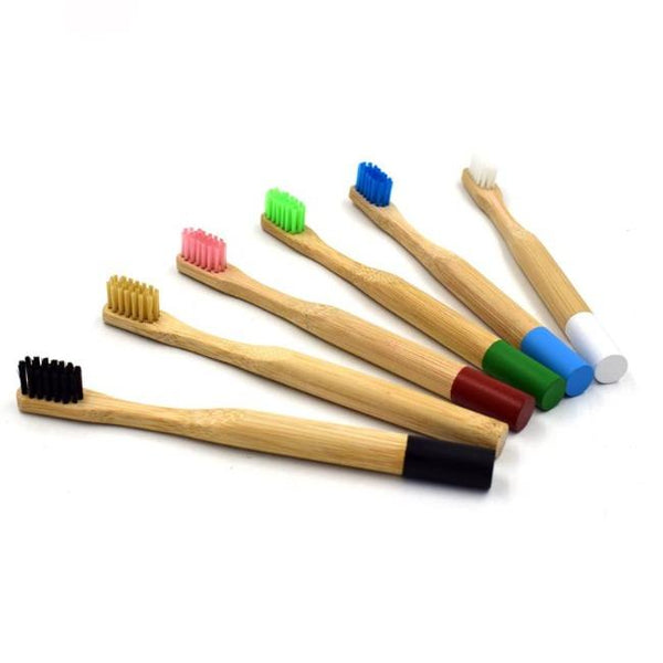 Bamboo Toothbrush 100% Eco Friendly | Eco Friendly Bathroom Accessories - ninobamboo