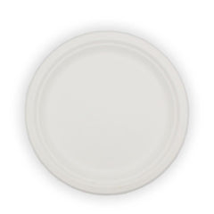 Biodegradable Sugarcane Bagasse Round Plate 9inch - ninobamboo