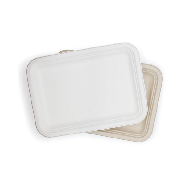 Eco-friendly Sugarcane Bagasse Meat Rectangle Plate 14"x10" - ninobamboo