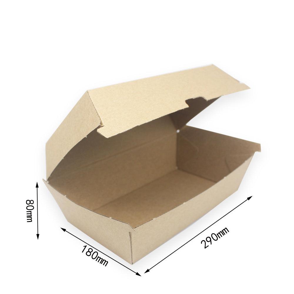 Take Out Container Food Box Paper Corrugated Food Box GB-AU0029 - ninobamboo