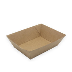 Take Out Container Food Box Paper Corrugated Food Tray GB-AU0017 - ninobamboo
